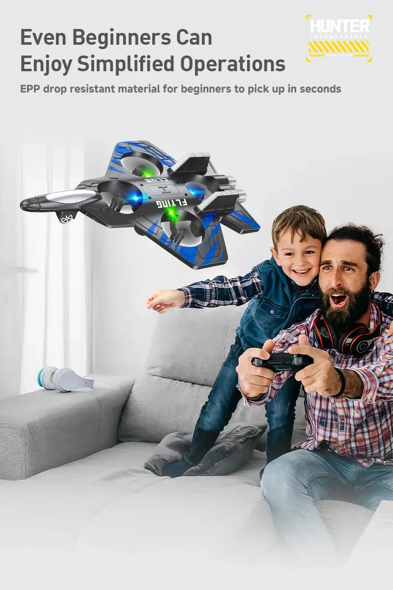 Avion RC en Mousse EPP – Planeur Cascade Électrique, Résistant aux Chocs (CZ01 / CZ36 / K500 Max)