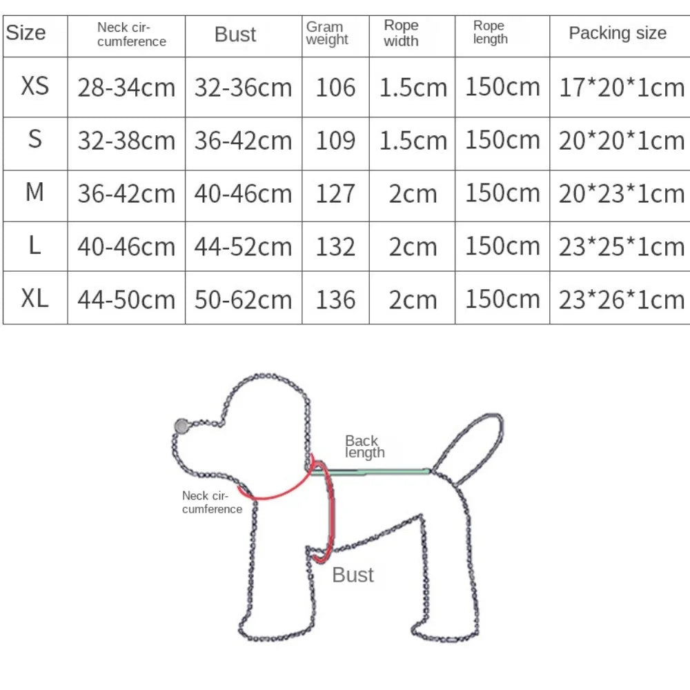 Ensemble harnais et laisse anti-traction pour chat et petit chien