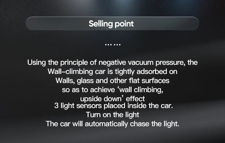 Voiture d’Escalade Murale 4WD – Capteur Infrarouge & Télécommande – Race Car Anti-Gravité