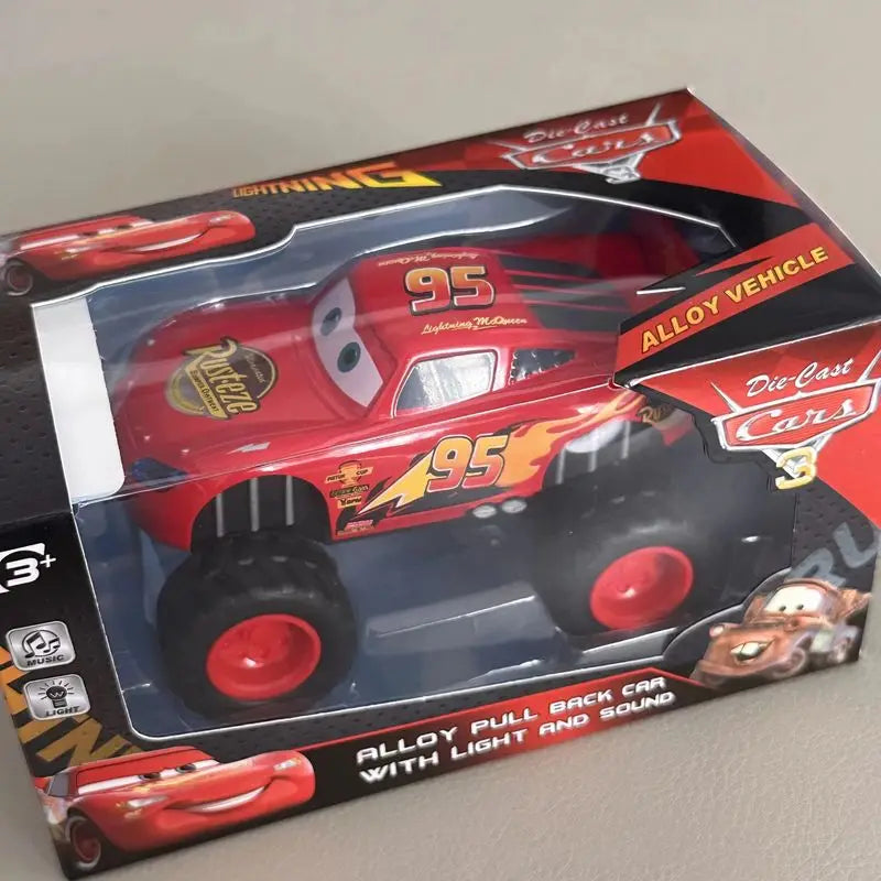 Disney Toy Story 4 – Lightning McQueen Inertiel avec Lumières | Modèle de Collection Enfants
