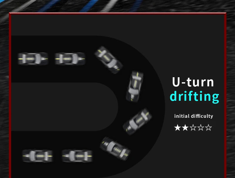 KF27 – Voiture RC Drift 4x4 1:20 avec LED Haute Vitesse