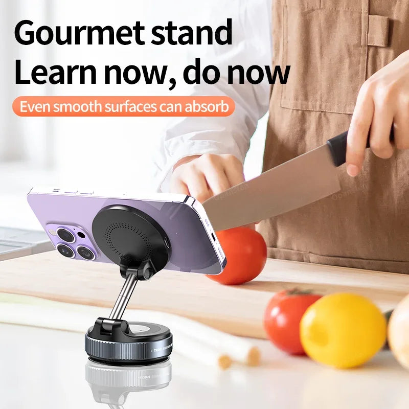 Support Téléphone Magnétique 15W – Charge Rapide & Rotation 360°