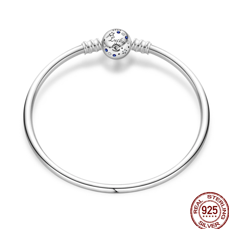 Bracelet en Argent 925 – Cœur Pavé Zircone & Infinity – 17 à 20 cm