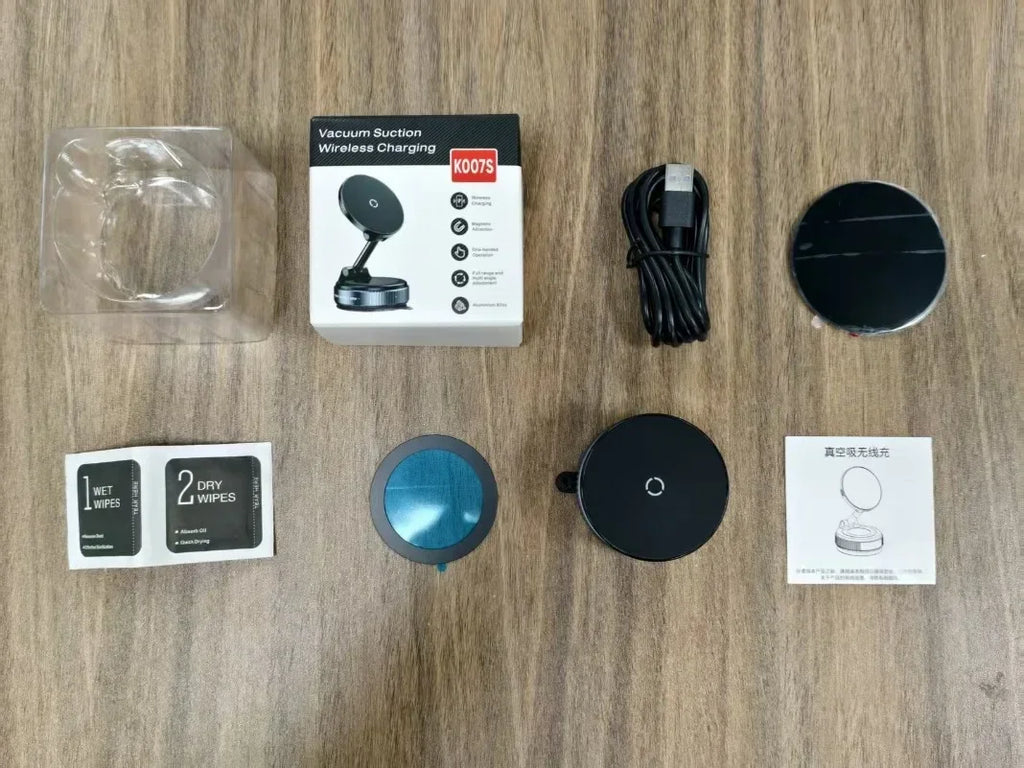 Support Téléphone Magnétique 15W – Charge Rapide & Rotation 360°