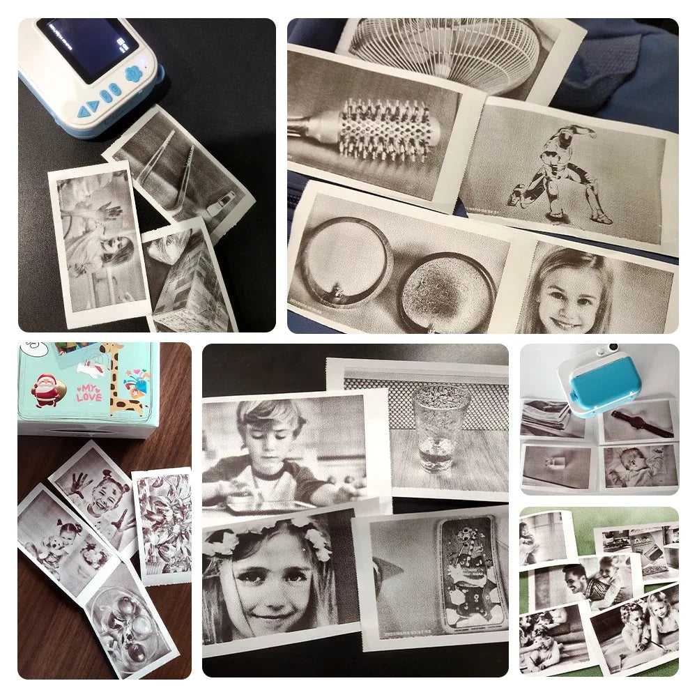 Appareil Photo Instantané Enfants – Impression & Vidéo HD 1080P (Fille & Garçon)