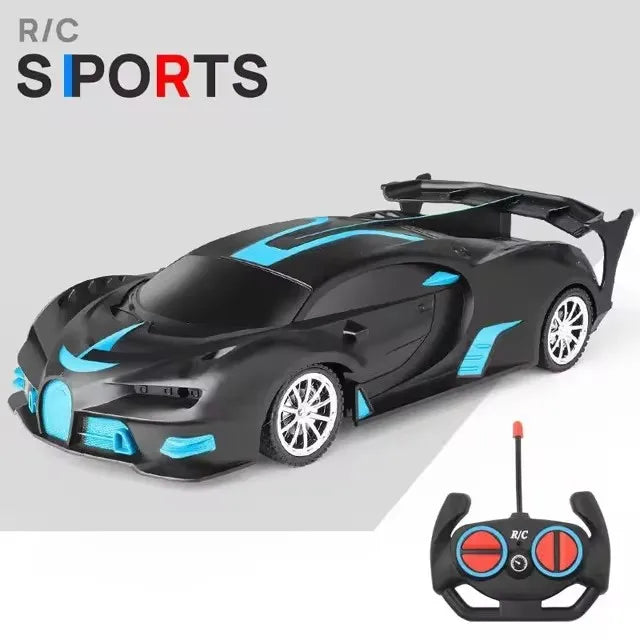 RC Car 2.4G 4CH Remote Control 1:18 With Led Light Sports Cars High Speed Radio Drift Vehicle Racing Boys Girls Toy For Children
