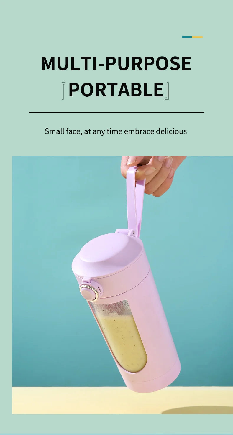 Blender Portable Haute Puissance – 12 Lames & 700 ml (Smoothies / Jus / Shakes)