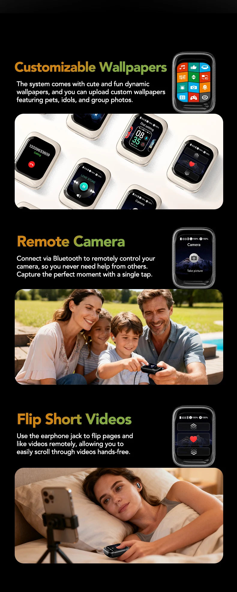 HTC NE48 – Écouteurs Bluetooth TWS AI – Traducteur Intelligent – Écran Ultra HD – Autonomie 48h