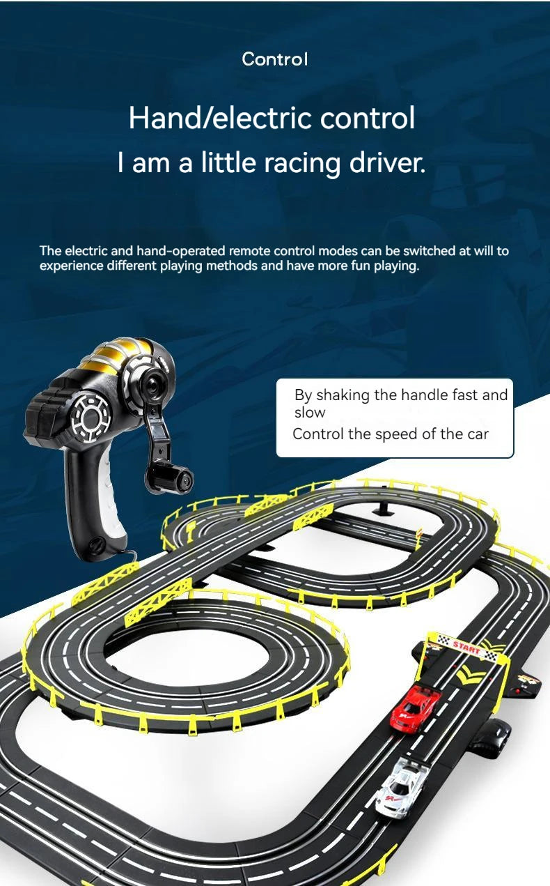 Voiture de Course sur Piste Télécommandée – Grande Aventure Compétition (Set 1:24)