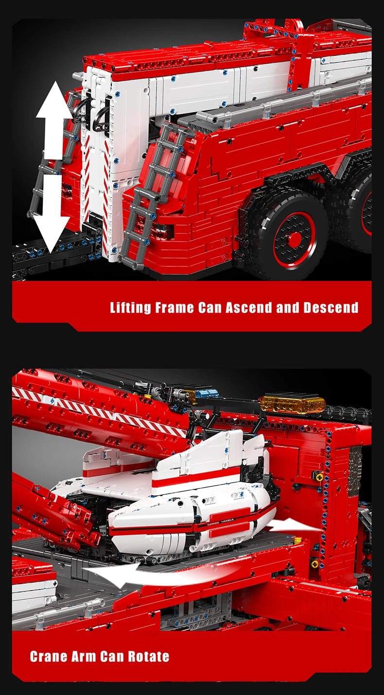 Mould King 19008 – Camion de Remorquage Télécommandé (Bloc Technique Compatible LEGO)