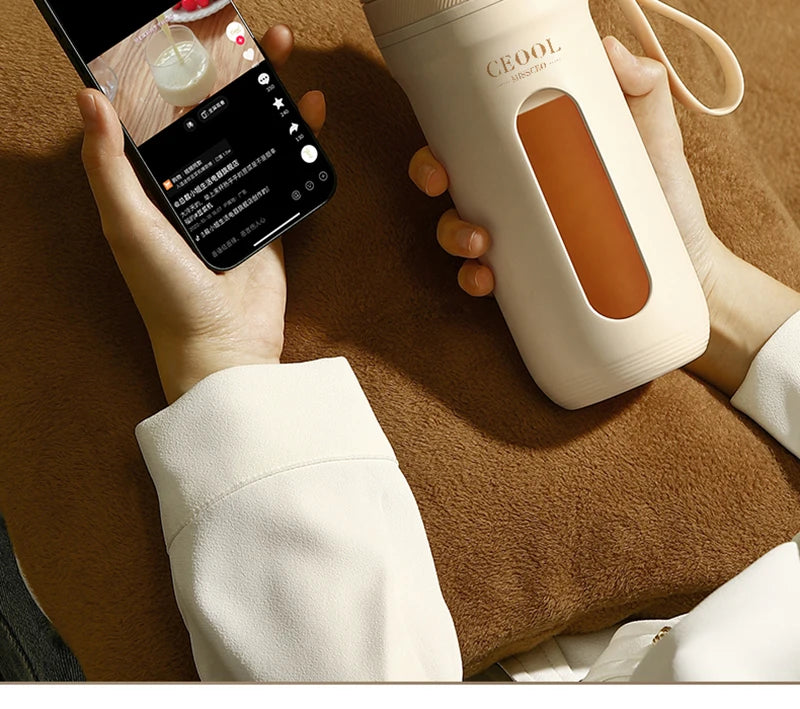 Blender Portable Premium – 350 ml (4 ou 10 lames, USB, 1500–3000 mAh)