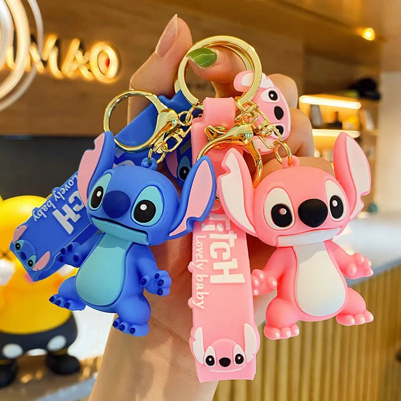 Porte-clés Disney – Mickey, Minnie, Stitch & Modèles Variés