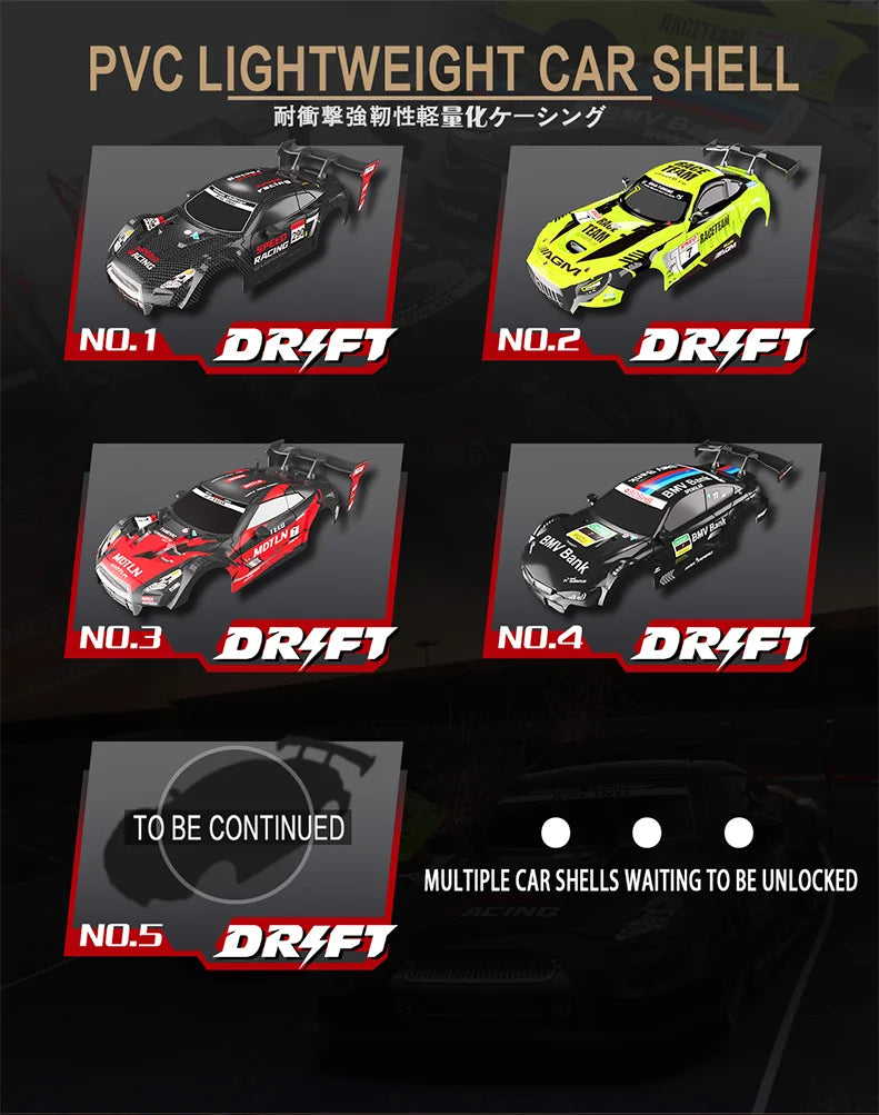 Voiture Télécommandée RC Pro 4x4 – GTR Haute Vitesse