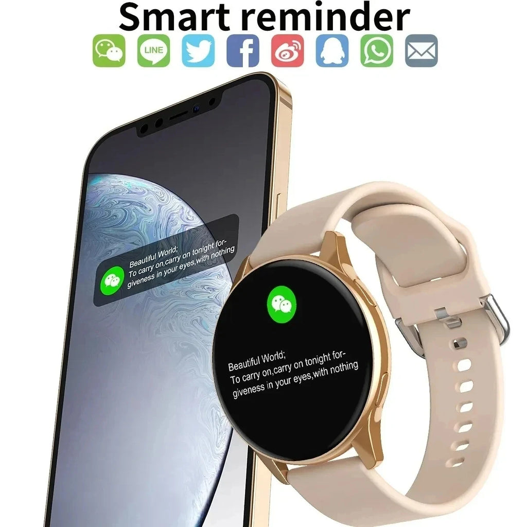Montre Connectée LIGE – Appels Bluetooth & Charge Sans Fil (1.28’’ IP68 – 2025)