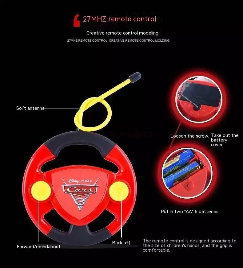 Voiture Télécommandée Lightning McQueen – Pixar Cars 3 (Modèle Sport RC)