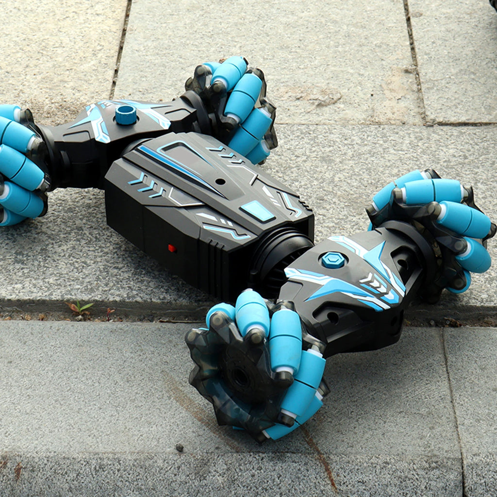 Voiture Cascadeur Télécommandée 2.4GHz – Déformable, Tout-Terrain, Geste & Pulvérisation