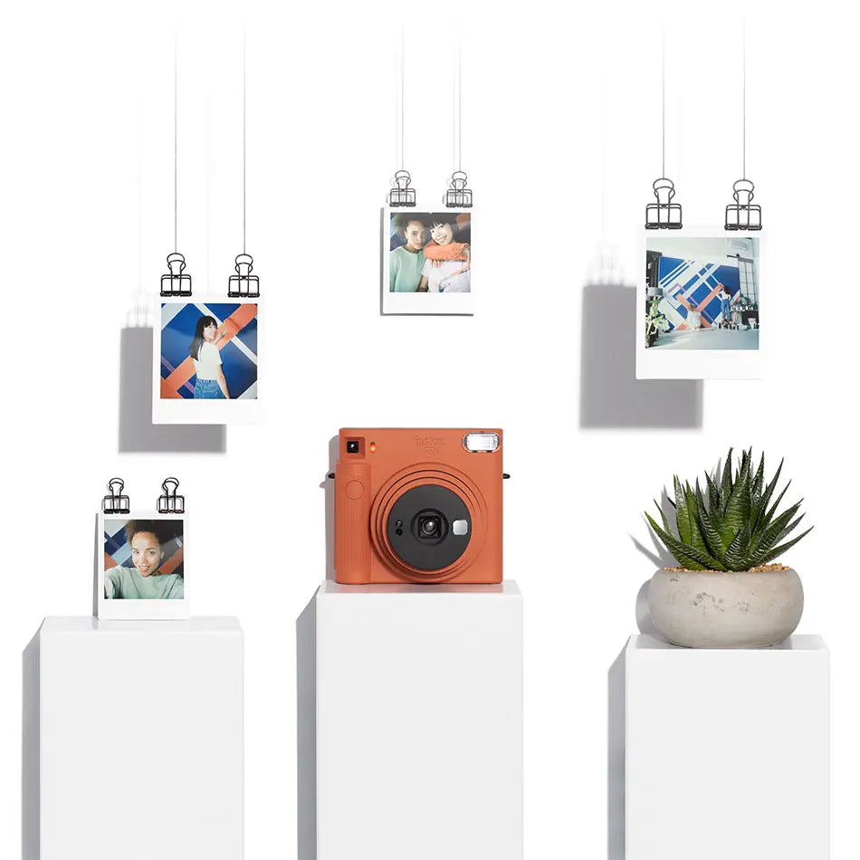 Fujifilm Instax SQ1 – Appareil Photo Instantané Format Carré (Couleurs & Packs Film)
