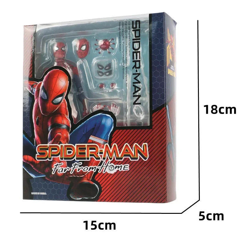 Figurine Spider-Man PS4 – Costume Avancé • Édition Jeu Vidéo (15 cm)