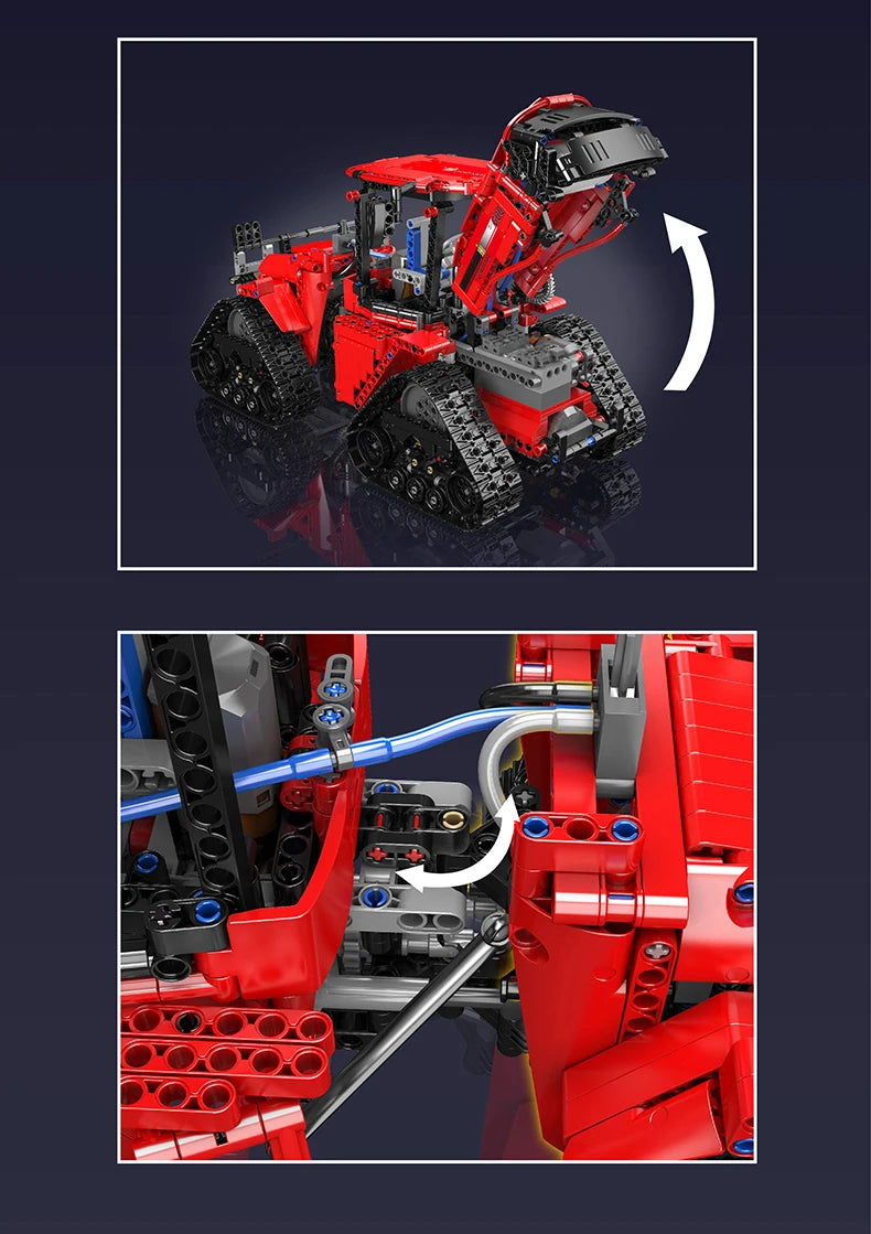 MOULD KING 18020 – Tracteur à Chenilles Pneumatique (APP & RC)