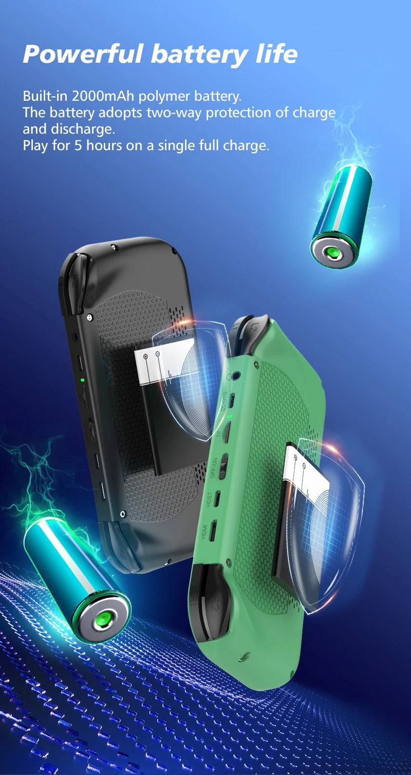 Console de jeu portable rétro R43S – 15 000+ jeux intégrés