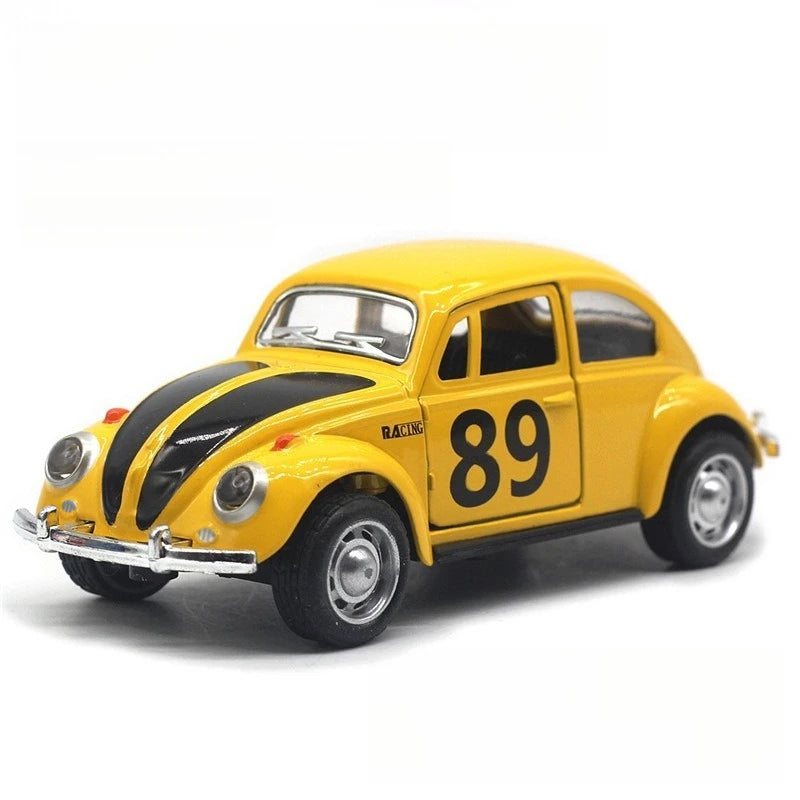 Voiture Coccinelle Classique 1:32 – Modèle en Alliage