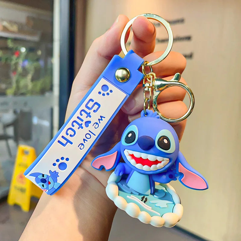 Porte-clés Disney – Mickey, Minnie, Stitch & Modèles Variés