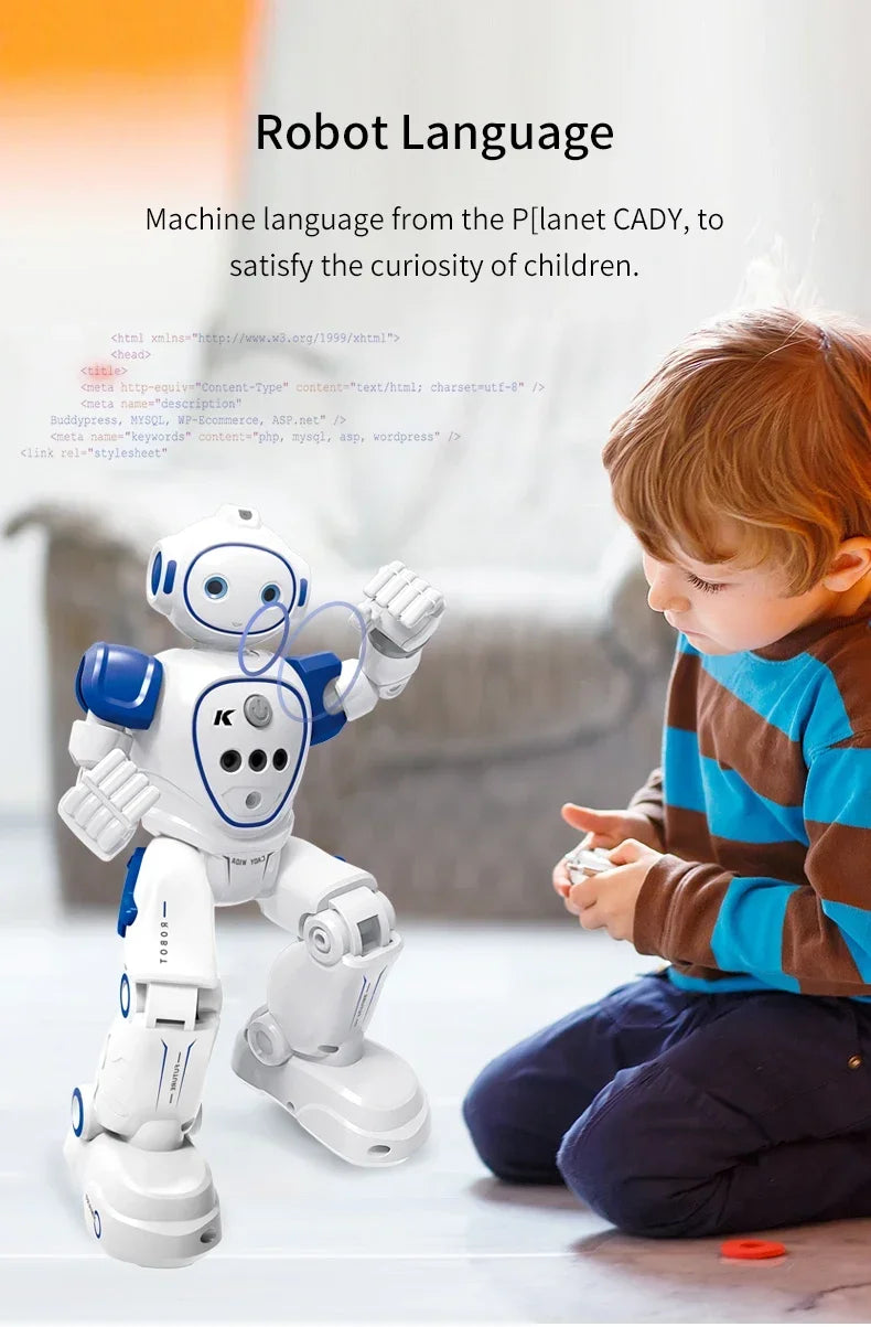 JJRC Robot Intelligent – Télécommande, Gestes & Programmation