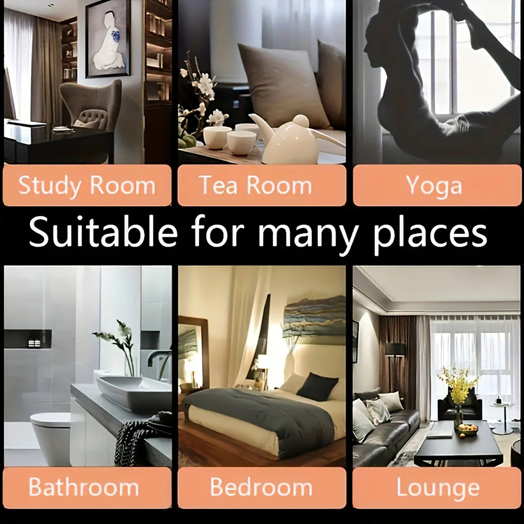 Porte-Encens Cascade Reflux – Brûleur Zen + 60 Cônes