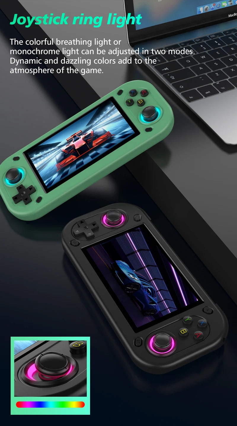 Console de jeu portable rétro R43S – 15 000+ jeux intégrés