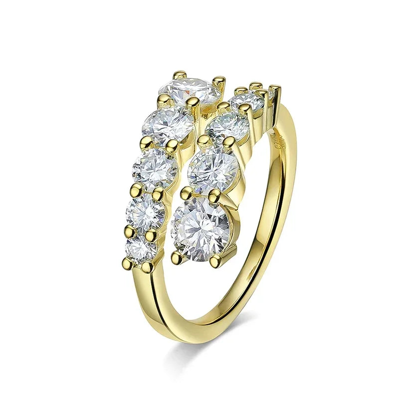 Bague Moissanite Éclatante S925 – Élégance et Pureté ÉternellesBague Moissanite Éclatante S925 – Élégance et Pureté Éternelles
