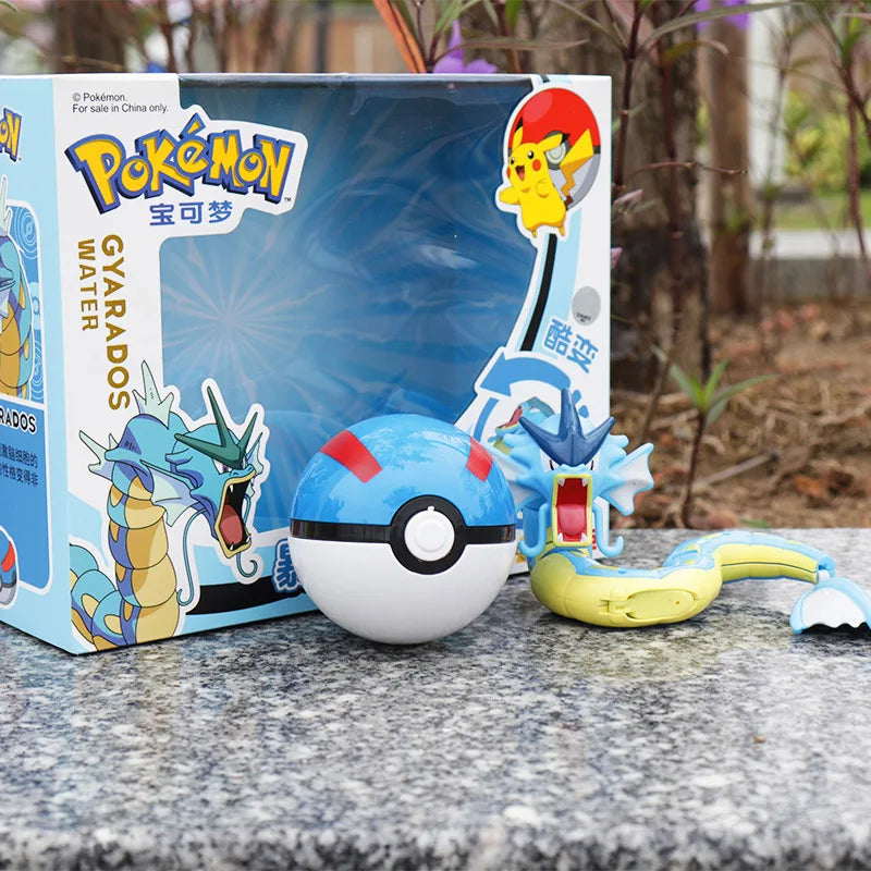 Pokémon – Figurines avec Poké Ball (Plusieurs Modèles – 18 cm)