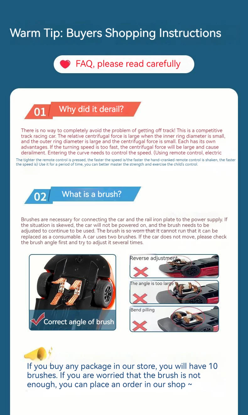 Voiture de Course sur Piste Télécommandée – Grande Aventure Compétition (Set 1:24)