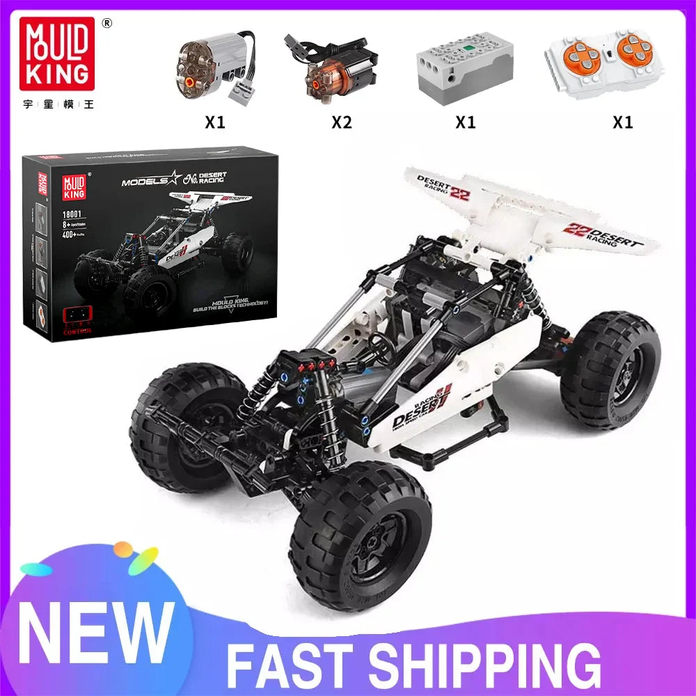 Mould King 18001 – Buggy Motorisé PF 2-en-1 • MOC-1812 • Modèle Technique