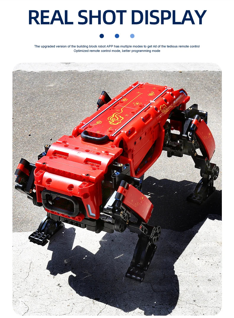 Mould King 15066 / 15067 – Robot Technique Motorisé RC “AlphaDog”
