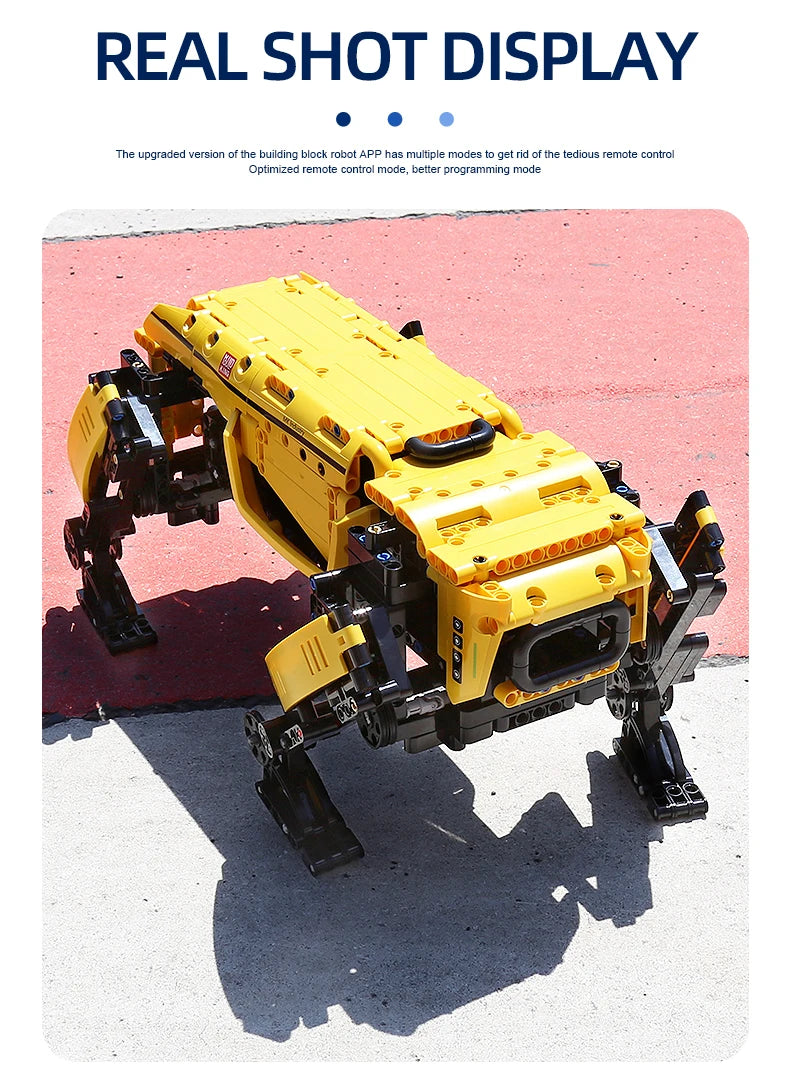 Mould King 15066 / 15067 – Robot Technique Motorisé RC “AlphaDog”