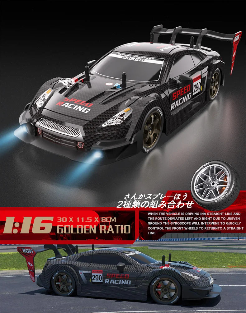 Voiture Télécommandée RC Pro 4x4 – GTR Haute Vitesse