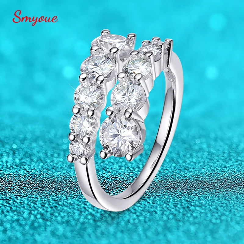 Bague Moissanite Éclatante S925 – Élégance et Pureté ÉternellesBague Moissanite Éclatante S925 – Élégance et Pureté Éternelles