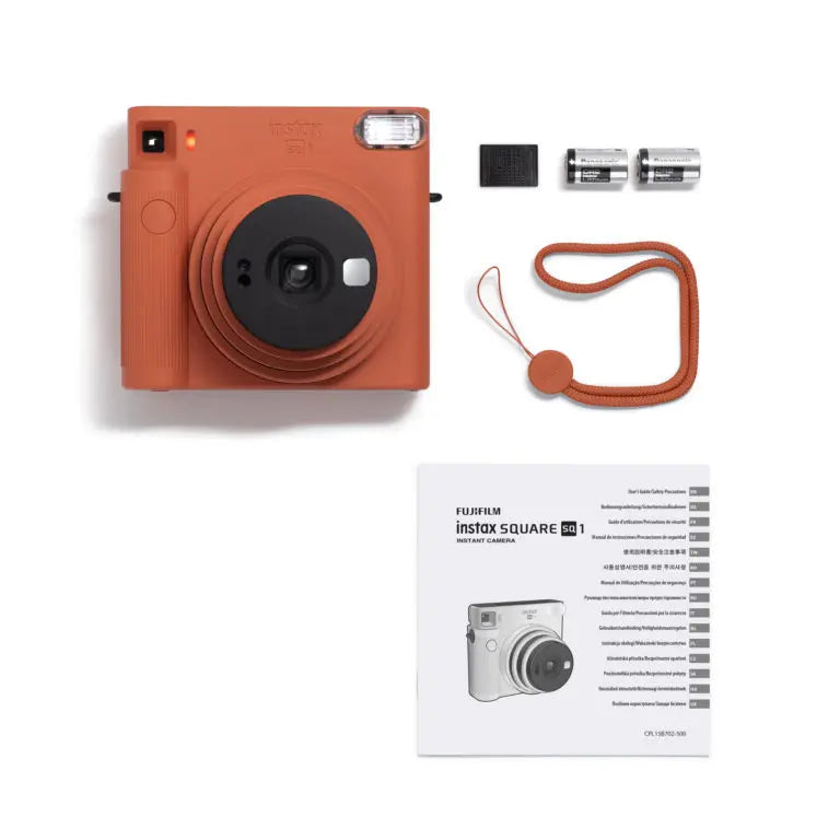 Fujifilm Instax SQ1 – Appareil Photo Instantané Format Carré (Couleurs & Packs Film)