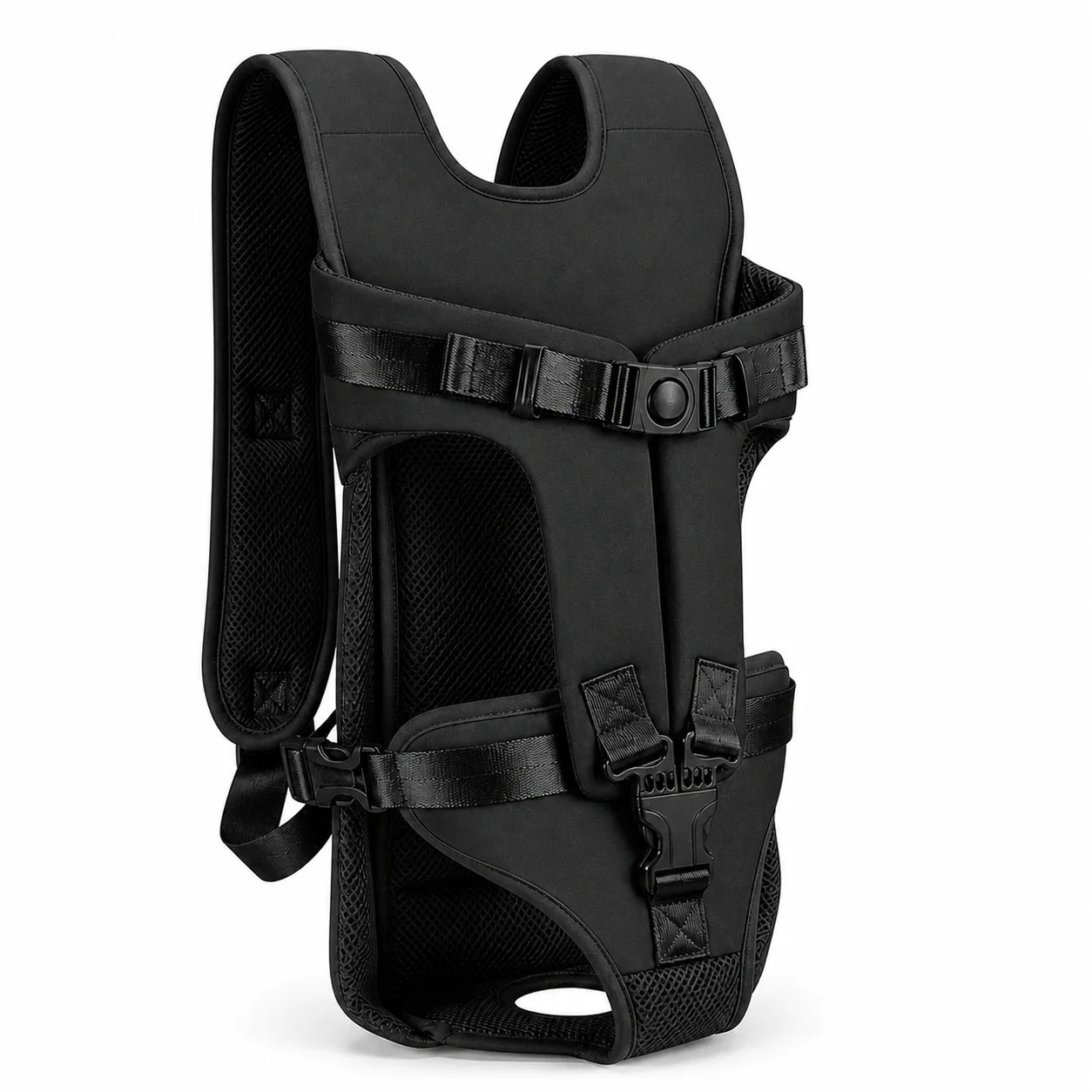 Sac de portage ventral pour chien — mains libres, mesh respirant