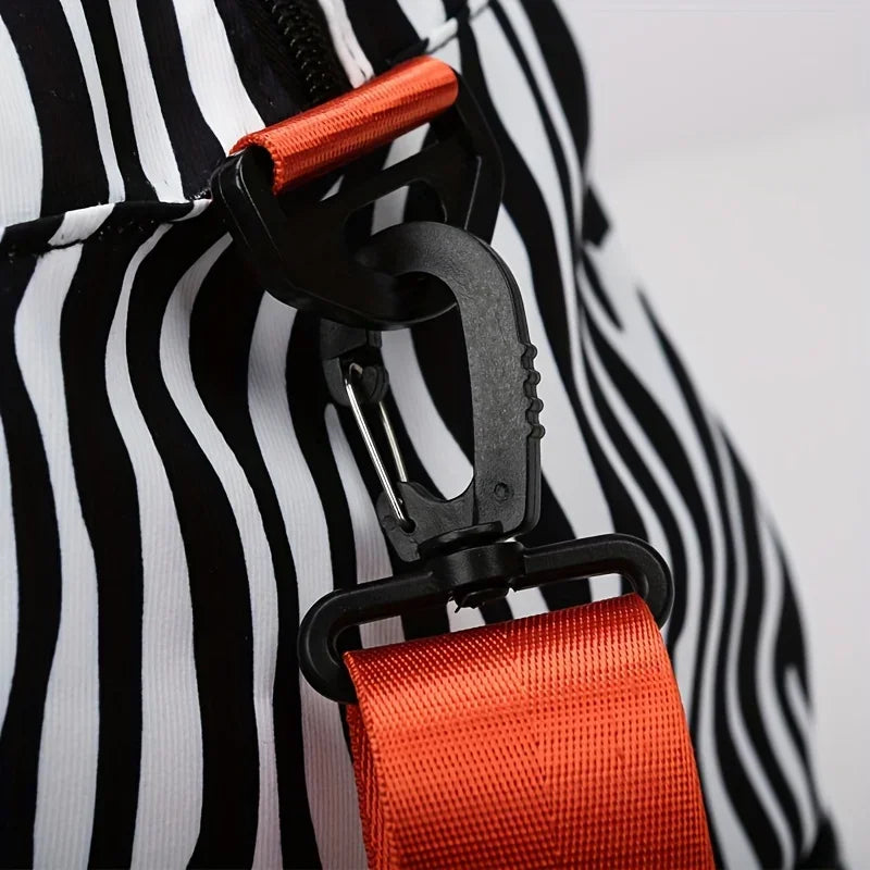 Sac de Voyage en Nylon – Grande Capacité & Imprimé Animal