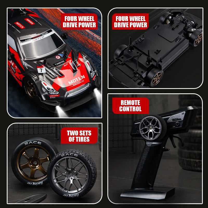 Voiture Télécommandée RC Pro 4x4 – GTR Haute Vitesse