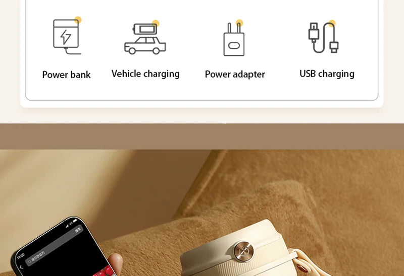 Blender Portable Premium – 350 ml (4 ou 10 lames, USB, 1500–3000 mAh)