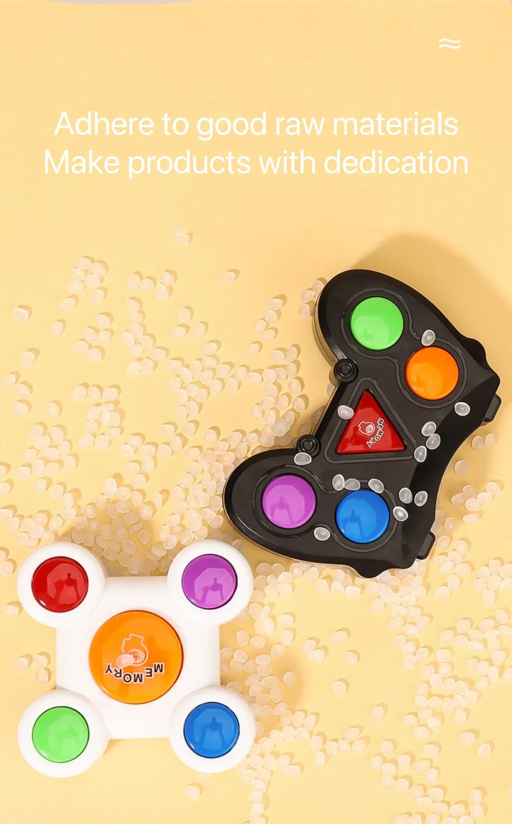 Square Memory Training – Machine de Jeu Flash Portative