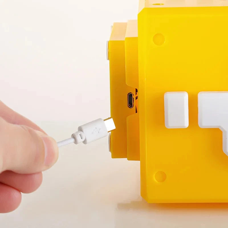 Veilleuse LED Point d’Interrogation HOMEFISH – Lampe Anime Musicale Rechargeable USB