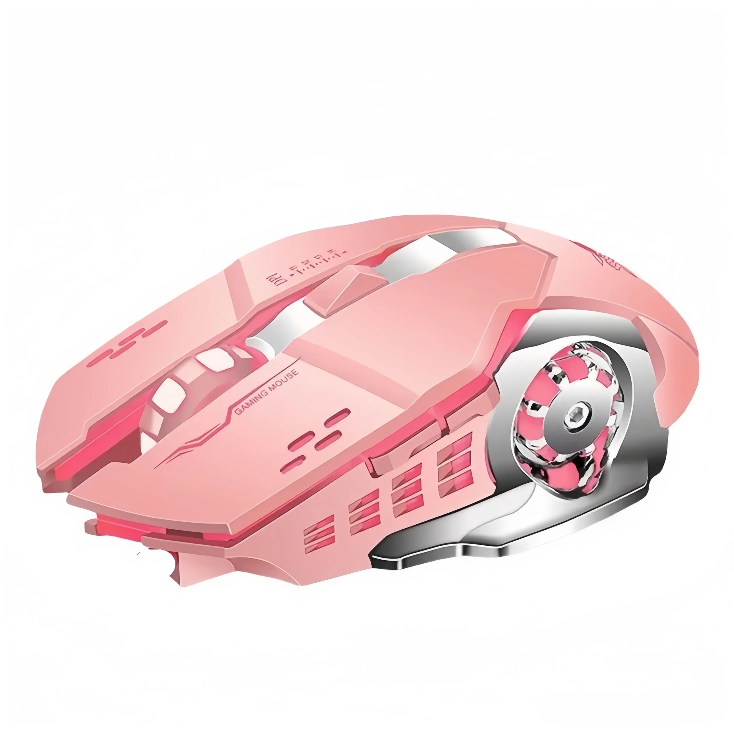 Souris Gaming Sans Fil RGB – Bluetooth 5.2 & 2.4G, Silencieuse, 3600 DPI