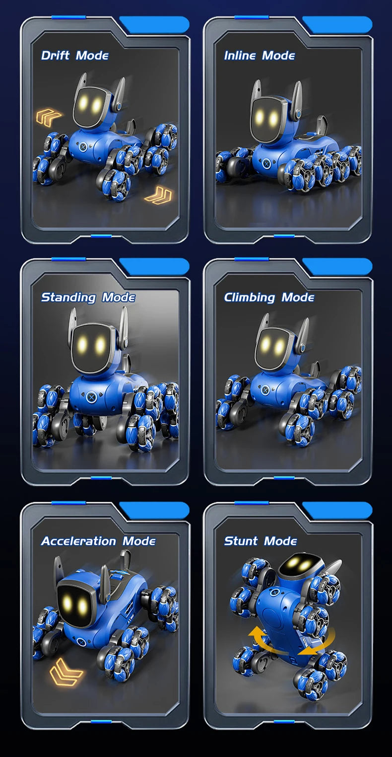 JJRC Q200 – Voiture RC Acrobatique 8 Roues à Détection Gestuelle & Commande Vocale