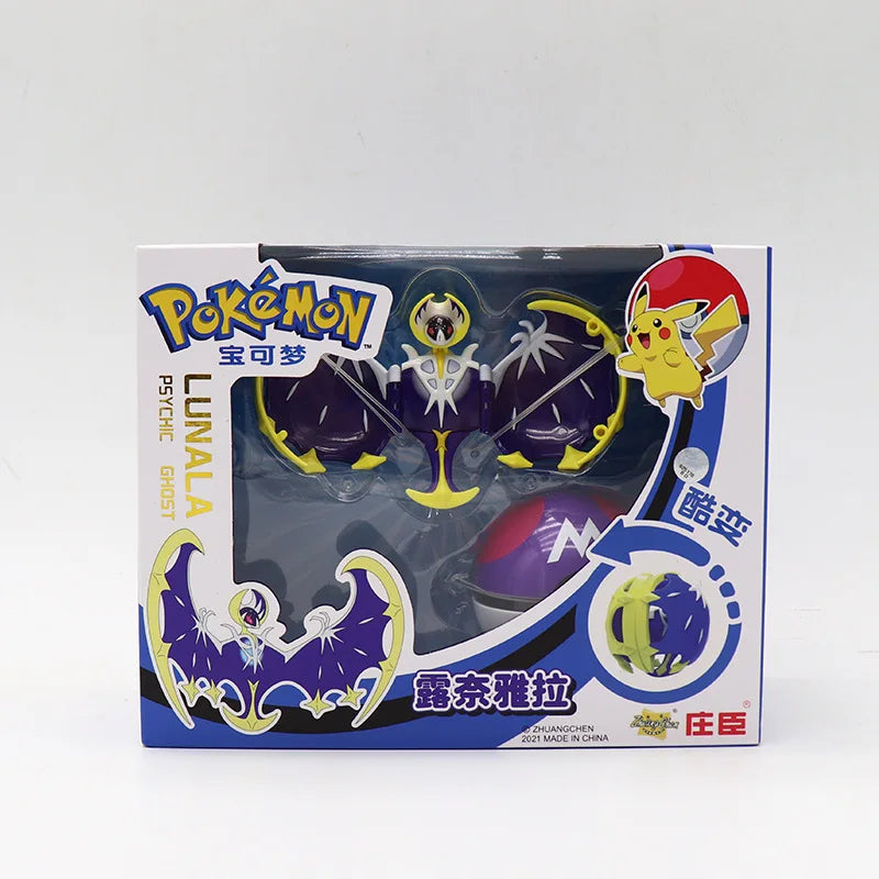 Pokémon – Figurines avec Poké Ball (Plusieurs Modèles – 18 cm)