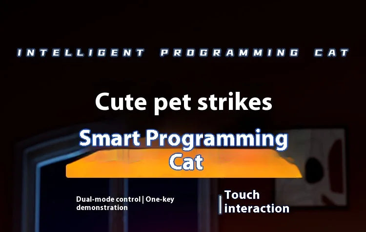 Jouet Robot Chat Télécommandé – Marche, Lumières & Actions – Cadeau Enfant