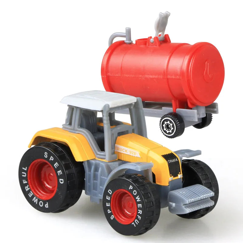Mini Tracteur Agricole en Alliage – Modèle 1:64 pour Enfants