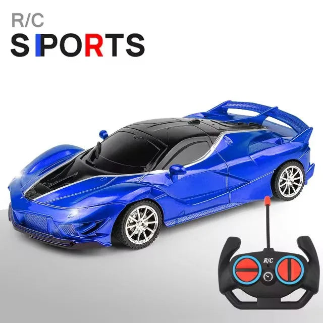 RC Car 2.4G 4CH Remote Control 1:18 With Led Light Sports Cars High Speed Radio Drift Vehicle Racing Boys Girls Toy For Children